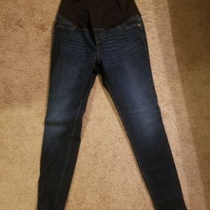 Size 6 target isabel maternity jeans dark wash